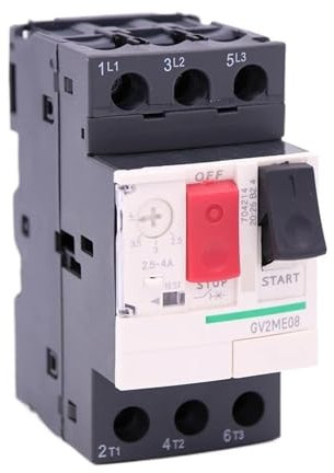 KOSBO Disjoncteur de Protection de Moteur de Type magnétique Disjoncteur de Moteur GV2ME08