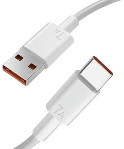 T-ProTek 7A USB-C Schnell Ladekabel Datenkabel kompatibel für NGS Roller Nitro 2 Lautsprecher
