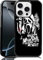 MMYAJT Favorite Gruselige Handyhülle, kompatibel mit iPhone 16 Pro, Scream iPhone-Hülle, stoßfest, schwarz-weiß, Halloween-Motiv, lustiges Geschenk für Jungen, Mädchen, Männer, Frauen
