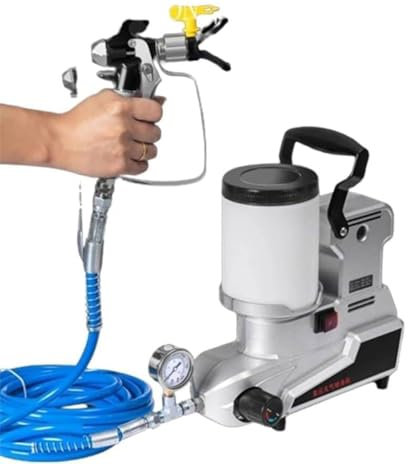 GAYAYAS Airless Paint Sprayer, High Pressure Electric Paint Machine with Adjustable Pressure, for Indoor and Outdoor Walls, Furniture, Ceilings