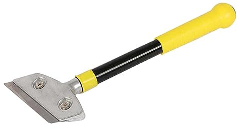 PACKOVE Ergonomischer Reinigungsschaber Schwerem Für Fenster Fliesen Und Glasoberflächen Entfernen Von Kleber Farbe Und Hartnäckigen Rückständen