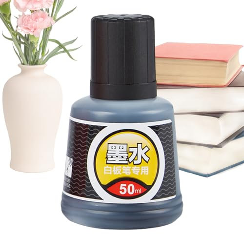 Marker Refill Ink, Whiteboard Pen Refilling Ink, 4.72 inches Large Capacity Liquid, Compact Design Stationery and Art Craft Supplies for Teachers, Students, Youth