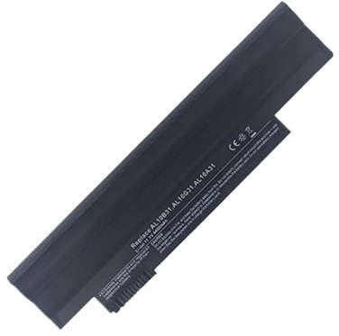 Batteria for laptop, compatibile con Acer Aspire One 722 AO722 D257 D257E E100 AOD255 AOD257 AL10A31 AL10G31 Netbook D260 D255 D270 AL10B31.(A)