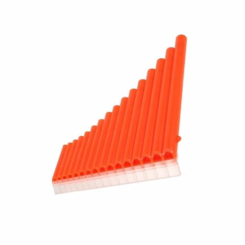 Pan Flute 16 Pipe Red Pan Flute In C Major Suitable For Beginners