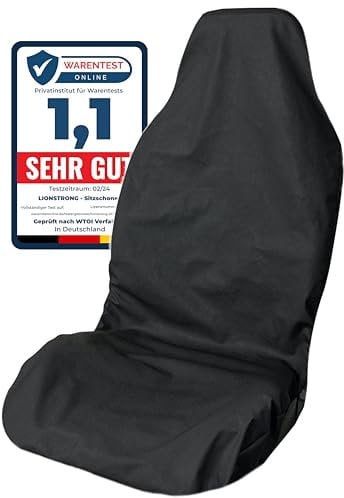 LIONSTRONG - Housse pour siège de Voiture - modèle Universel - Protection siège Tissu étanche (Polyester)