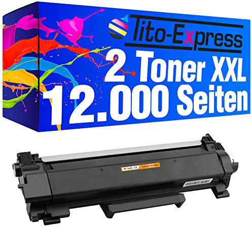 Tito-Express PlatinumSerie 2 Toner Super-XL für Brother TN-2420 HL-L2310D L2375DW L2370DN MFC-L2710DN L2710DW L2712DN L2712DW L2730DW L2732DW L2750DW L2510D L2512D L2550DN | MIT CHIP