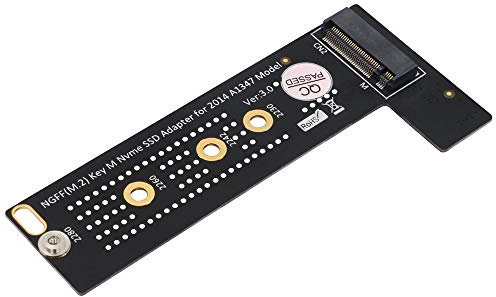 LeHang PCI-E x4 x2 M.2 NGFF M-Schlüssel NVME AHCI SSD Konverter Adapter Raiser für Notebook 2014 Mac OS Mini A1347 MEGEN2 MEGEM2 MEGEQ2 NVME SSD