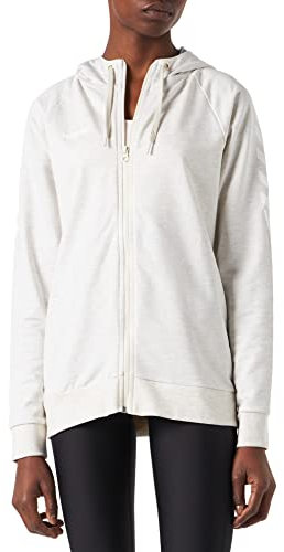 Hummel Damen Hmlgo Cotton Zip Hoodie Woman Sweatshirt, Egret Melange, S EU