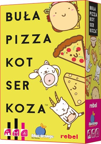 Rebel Kartenspiel Buli, Pizza, Katze, Käse, Ziege