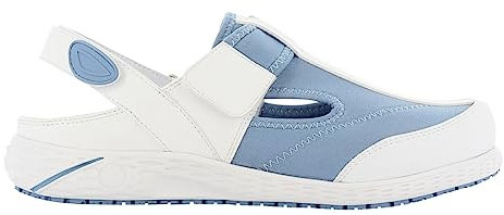 SAFETY JOGGER Sicherheitsschuhe für Damen 39 EU Blau - Aliza - Leichter, Bequemer Klettverschluss Arbeitsschuh, ideal für Pflege, Küche oder Innenbereich, Rrutschfest und Stoßdämpfend