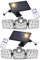 ChunHee Solarlampen für Außen Hängend Solarleuchten mit Bewegungsmelder Solarlichter für Draußen mit Fernbedienung Solarleuchten Wetterfest 2pcs