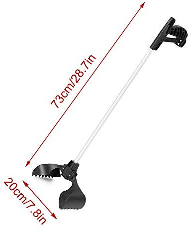 Raccoglitore di rifiuti per cani, paletta per cacca di cane resistente, antietà per cani da compagnia