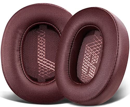 SOULWIT Weich Proteinleder Ersatz Ohrpolster für JBL Live 500BT/Live 500 BT Around-Ear Wireless Kopfhörer, Ersatzpolster mit geräuschisolierendem Schaumstoff