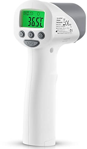 Forehead Thermometer for Adults Kids, Non Contact Infrared Thermometer, Digital Baby Thermometers Body Temperature Thermometer