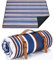 Picknickdecke 200 x 200cm,Streifen Picknickdecke Wasserdicht,Tragbare Waschbar Extra Große Stranddecke Sandfreie,Campingdecke Isoliert mit Tragegriff,Perfekt für Picknick,Outdoor,Camping,Beach,Park