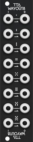 Tiptop Audio WayOut8 Black - Modular Synthesizer
