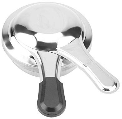 Pentola per Fonduta Portatile con Fornello Antipanico a Camma da Esterno in Acciaio a L. Pentola per Fonduta con Piccolo Bruciatore Vintage