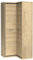 Lomadox Eckkleiderschrank Kleiderschrank Garderobenschrank Schlafzimmerschrank Hängeschrank Wardrobe in braun in Eiche