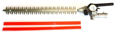 Accessorio Tagliasiepe Professionale 55 cm per asta da 26 mm Albero 8 mm 9 cave