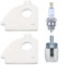 Filtro aria 2PC per Dolmar PS-34 PS-36 PS-41 PS-45 PS-2 PS-3 PS-4 con candela Filtro benzina Motosega