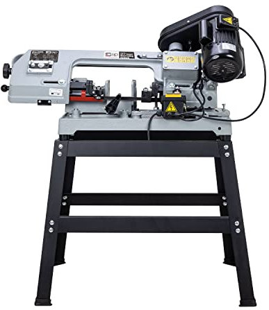 SIP 6 Swivel Head Metal Cutting Bandsaw, 230V 370W / 0.5hp 3 Speed Belt Driven