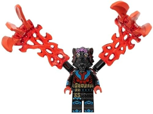 LEGO Ninjago Dragons Rising Season 2 Lord Ras Minifigure with Energy Claws