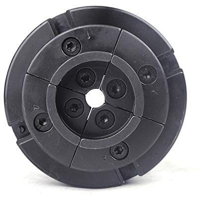 4 Backen Backenfutter, Drehmaschinen-Spannfutter Spannzange Spannfutter Geeignet für selbstzentrierende M18- oder M33-Drehmaschinen, mit Sechskantschlüssel, Spannfutterdurchmesser 100 mm