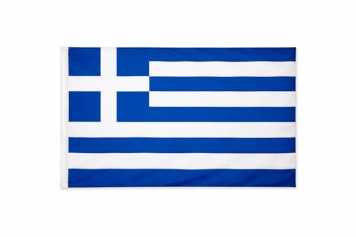 Bandiere Internazionali 90x150cm, Poliestere, per Mondiali 2026 e Eventi Sportivi (Grecia)