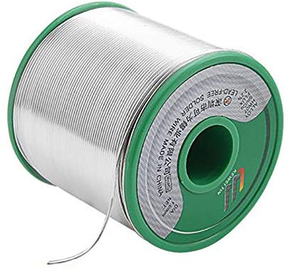 Neuer Lötdraht, umweltfreundlicher Lötdraht mit bleifreiem Kolophonium Lötdraht, niedriger Schmelzpunkt, verwendet für elektronisches Löten, elektronische Wartung, DIY (1,0 mm, 200 G)