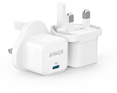 USB C Plug, Anker 2-Pack PowerPort III 20W Cube Fast Charger for iPhone 15/15 Pro/15 Pro Max/14 Pro/14 Pro Max, Galaxy, iPad (Cable Not Included)