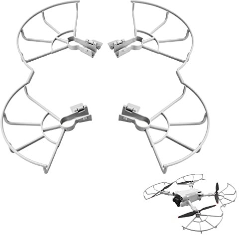 Mini 3 Pro Propellerschützer, Propellerschutz für DJI Mini 3 Pro, Anti-Kollisions-Propellerschutz, Drohnenschutzkäfig, 360° Propeller-Schutz, Fly Kit Zubehö für DJI Mini 3 Pro Drohnen Zubehör