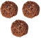 3 Teile/Satz 8 cm Rattan Weidenkugel Dekoration Ornamente