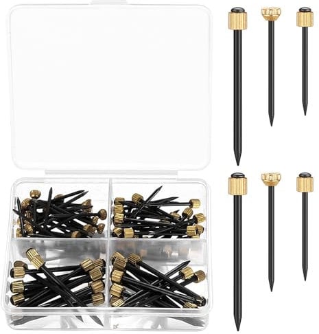 90 Pezzi Chiodi per Quadri Muro, Chiodini per Quadri Muro, Chiodi per Appendere Quadri, Chiodi in Acciaio, Chiodi Quadri Muro Pesanti per Quadri Cornici Specchio Cartongesso Legno di Cemento