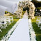 Tapis d'allée pour cérémonie de mariage, 10 m, 20 m, 30 m, tapis blanc, tapis de sol antidérapant, rouleau de tapis de 2 mm d'épaisseur, pour les mariages, les décorations de fête d'église ( Size : 1.