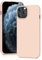 YATWIN für iPhone 11 Pro Hülle, Premium Silikon Handyhülle mit Kameraschutz, Seidig-Weicher Berühren Ultra Dünne Stoßfeste Kratzfeste Schutzhülle, Hellrosa