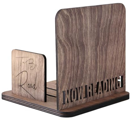 Obesntln Schreibtisch-Bücherregal aus Holz, kleines Bücherregal für Büro, Buchregal Organizer | Aufbewahrungs-Organizer, Schreibtisch-Organizer, kleine Bibliothek, Ständer