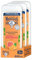 Le Petit Marseillais | Gel Douche & Bain Extra Doux Orange Bio & Pamplemousse Bio (lot de 3 flacons de 650 ml) – 92% d'ingrédients d'origine naturelle – pH neutre pour la peau et sans colorant