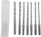 AOMIKITSTU Betonbohrer Set 7 Stück, 5, 6, 6, 8, 8, 10, 12×160mm Bohrer Set, Bohrhammer, Hammerbohrer, Steinbohrer für Schlagbohrmaschine