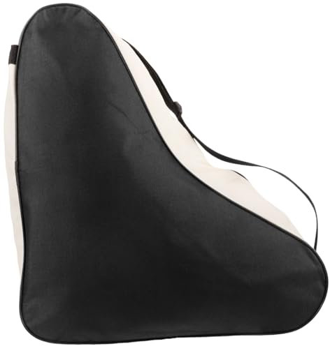 Happyyami Borsa portatile per pattini a rotelle, elegante organizer con cerniera per pattini da ghiaccio, tessuto Oxford resistente, comodo da trasportare per adulti e ragazze