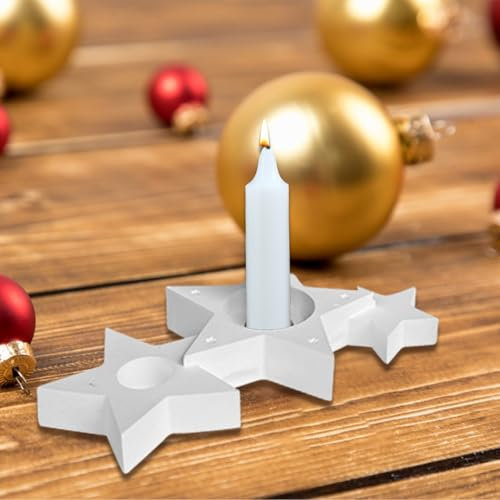 Gießform Stern, 3 Stück Silikonformen Gießformen Stern Gipsformen Zum Gießen Gießformen Silikon Silikonform Stern Beton Zum Gießen Giessform Silikon Silikonformen Gießformen Für Handwerk (I)