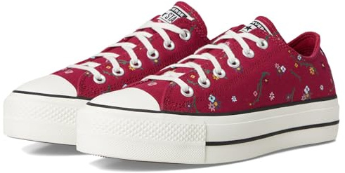 Converse Damen Chuck Taylor All Star Lift Platform Floral Patchwork Sneaker