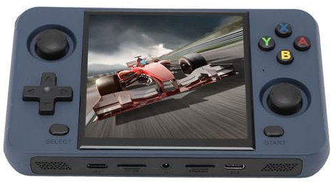 Console di Gioco Portatile - Mini Console Video retrò con Schermo IPS da 4 Pollici, Console per Videogiochi retrò Portatile Quad Core, Console retrò Supporta 11 Emulatori (16G e