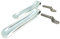 HGW 2 * Anhänger Bordwandscharnier mit Ø 15mm Anschweiß-Bolzen/Scharnier-Set für PKW Anhänger (290mm)
