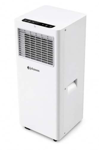 ALPES9 Climatiseur Portable 9000 BTU (2236 Frigories), Déshumidificateur et Ventilateur, Télécommande, Écran LED, Kit Fenêtre Inclus, Classe Énergétique A
