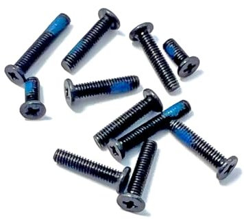 HSSDTECH Lower Bottom Base Cover Case S-cr-ews Replacement for ASUS TUF Gaming F15 FX506 FX506IH FX506II FX506LH FX506LI,Set of 11(2 Long, 7 Medium, 2 Short)