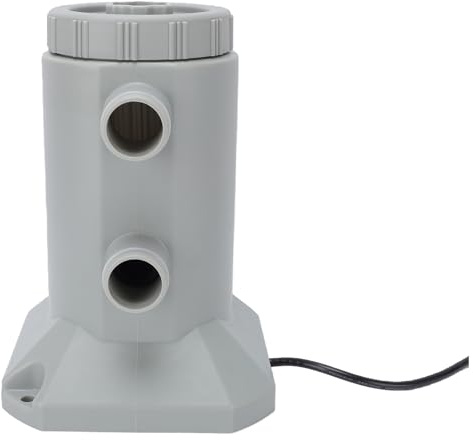 Fabater Pompe de Filtration à Cartouche pour Piscine Hors Sol 530 GPH, Kit Complet avec Tuyaux et Cartouche Filtrante, Installation Facile pour Piscines de Petite et Moyenne taille. (Prise