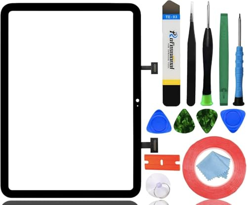 per iPad 10 (10a generazione) || iPad (A16) A2696 A2757 A3354 A3355 schermo digitalizzatore di ricambio, per iPad 10a generazione (2022) 10,9 pollici || iPad A16 (2025) digitalizzatore da 11 pollici