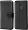 Verco Funda para Huawei Mate 10 Lite, Telefono Movil Case Compatible con Huawei Mate 10 Lite Libro Protectora Carcasa, Negro