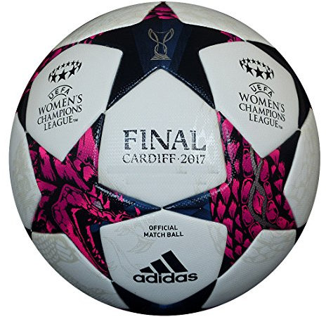 adidas Ballon de Match Football Officiel UCL Finale Cardiff 17 OMB W Blanc Taille FR - 5