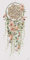 Summer Thornton Orchid Dreamcatcher 50 x 100cm Canvas Print Leinwanddruck, Mehrfarbig, 50 x 100 cm